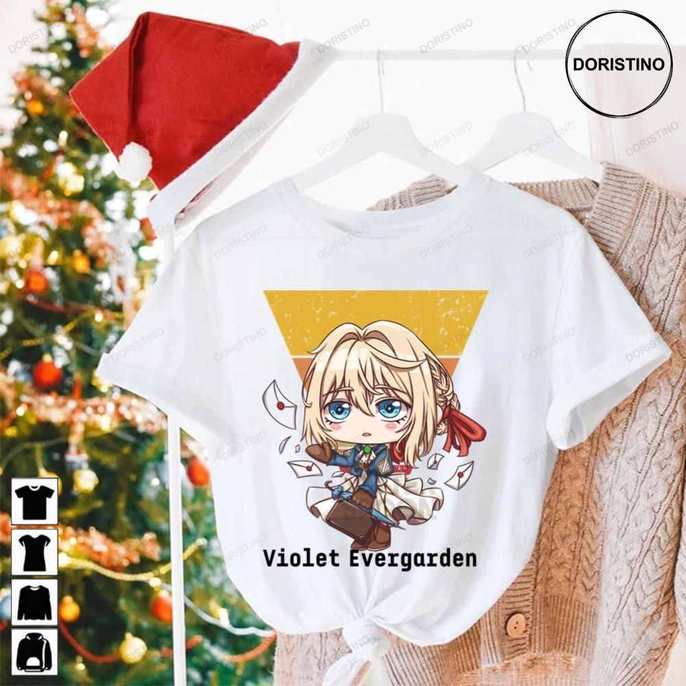 Vintage Chibi Violet Evergarden Trending Style